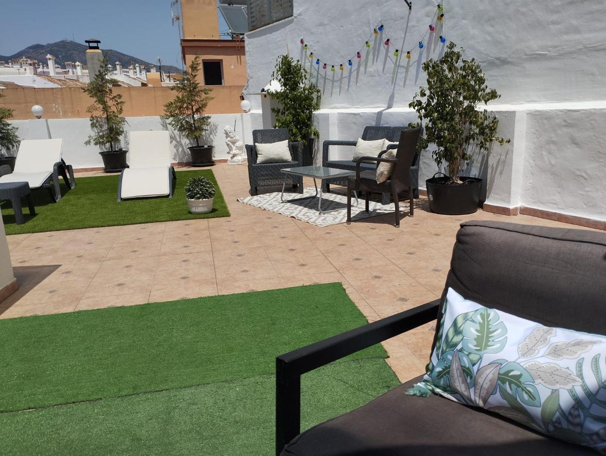 フエンヒロラAtico Sofia, Gran Terraza Y Barbacoaアパートメント エクステリア 写真